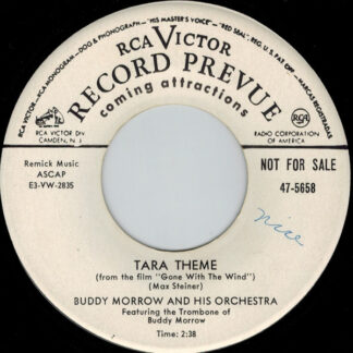 Buddy Morrow And His Orchestra – Tara Theme / A Hundred Years From Today (7" Vinyl)