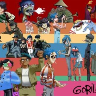 Gorillaz | Over the Years (Poster)