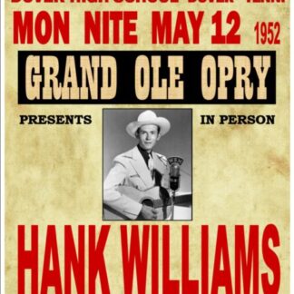 Hank Williams | And His Drifting Cowboys (Poster)