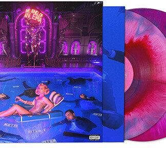 Iggy Azalea - The End of an Era (Deluxe) (Red Blue Purple Vinyl) [Explicit Content] (Parental Advisory Explicit Lyrics, Poster, Colored Vinyl, Red, Blue)