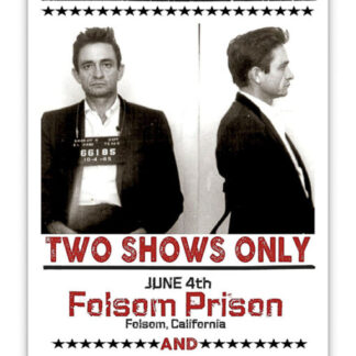 Johnny Cash | Two Shows (Poster)