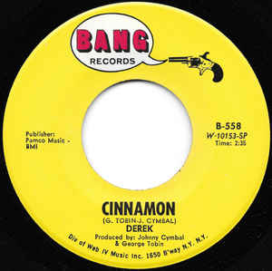 Derek ‎– Cinnamon / This Is My Story