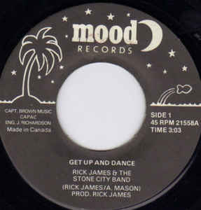 Rick James & The Stone City Band ‎– Get Up And Dance (7" Vinyl)