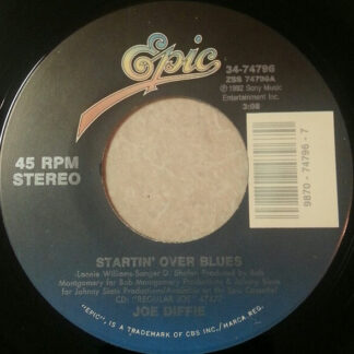 Joe Diffie ‎– Startin' Over Blues (7")