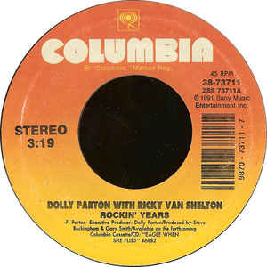 Dolly Parton With Ricky Van Shelton ‎– Rockin' Years