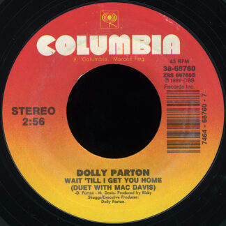 Dolly Parton ‎– Why'd You Come In Here Lookin' Like That (7" Vinyl)