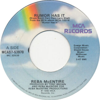 Reba McEntire ‎– Rumor Has It (7" Vinyl)