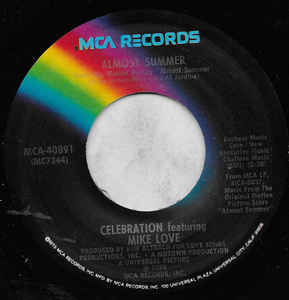 Celebration Featuring Mike Love / Celebration Featuring Charles Lloyd ‎– Almost Summer / Lookin' Good