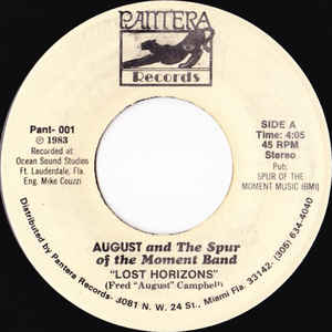 August And The Spur Of The Moment Band ‎– Lost Horizons