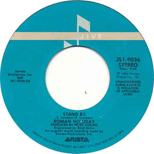 Roman Holliday ‎– Stand By