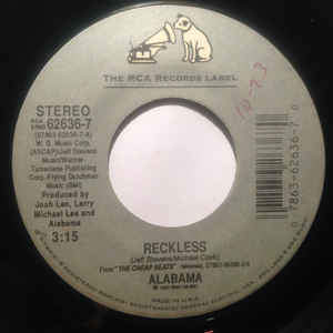 Alabama ‎– Reckless