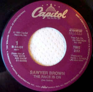 Sawyer Brown ‎– The Race Is On / Passin' Train