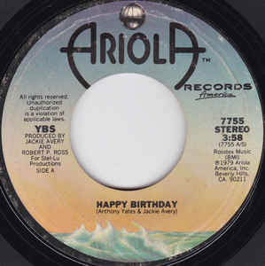 YBS ‎– Happy Birthday
