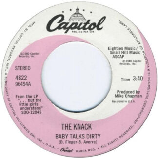 Knack, The ‎– Baby Talks Dirty