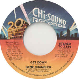 Gene Chandler ‎– Get Down