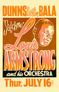 Louis Armstrong | Dunns (Poster)