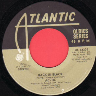 AC/DC – You Shook Me All Night Long / Back In Black (7" Vinyl)