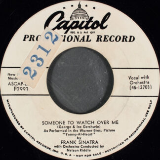 Frank Sinatra – Someone To Watch Over Me / You, My Love (7" Vinyl Promo)