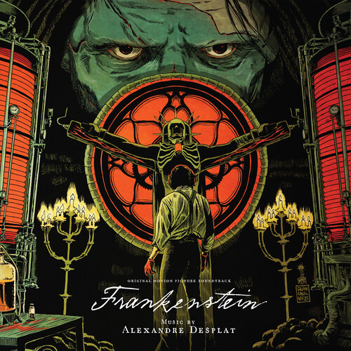 Alexandre Desplat - Frankenstein (Original Soundtrack) (Parental Advisory Explicit Lyrics, Colored Vinyl, White, Red, 140 Gram Vinyl)