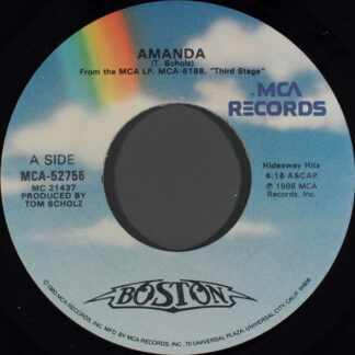 Boston – Amanda/ My Destination (7" Vinyl)