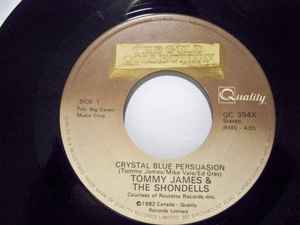 Tommy James & The Shondells – Crystal Blue Persuasion / I Think We Are Alone Now (7" Vinyl)