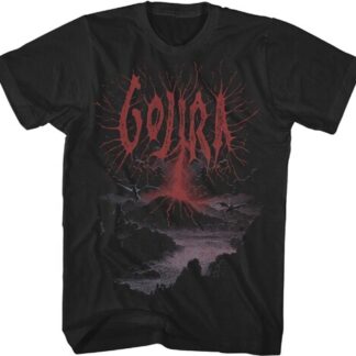 Gojira - Volcano T-Shirt (Black, Adult Shirt)