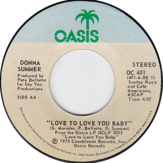 Donna Summer – Love To Love You Baby (7" Vinyl)
