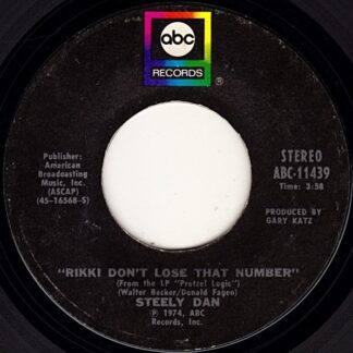Steely Dan – Rikki Don't Lose That Number/Any Major Dude Will Tell You (7" Vinyl)