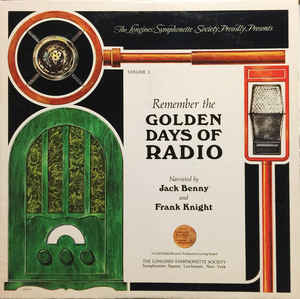 Jack Benny And Frank Knight ‎– Remember The Golden Days Of Radio Volume 2