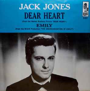 Jack Jones – Dear Heart / Emily (7" Vinyl)