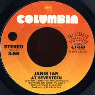 Janis Ian – At Seventeen / Stars (7" Vinyl)