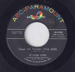 De Castro Sisters ‎– Teach Me Tonight CHA CHA