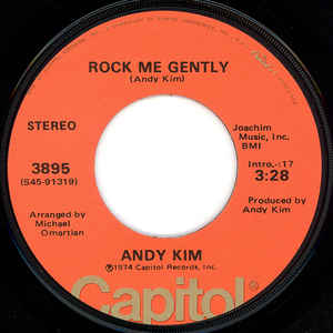Andy Kim ‎– Rock Me Gently