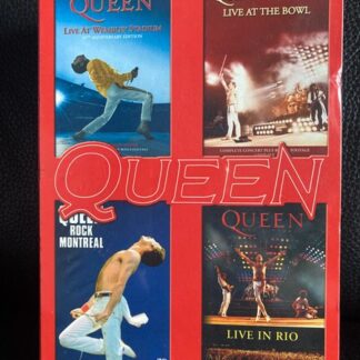 Queen – Live At Wembley Stadium / Queen On Fire: Live At The Bowl / Rock Montreal / Live In Rio (6DVD)
