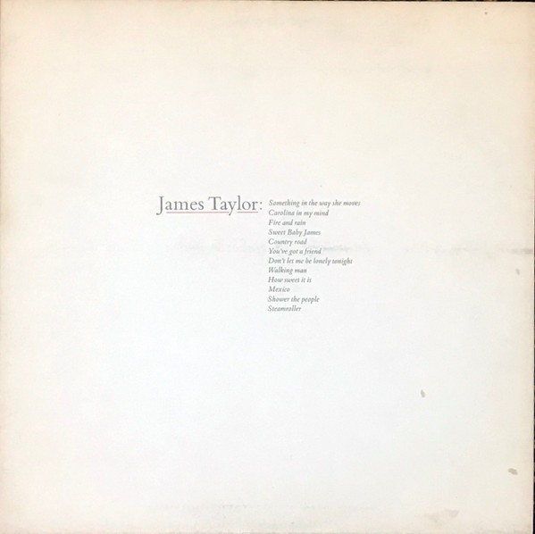 James Taylor – James Taylor's Greatest Hits (Vinyl)