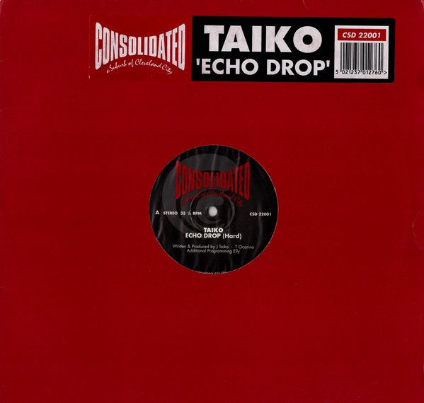 Taiko – Echo Drop (12" Single Vinyl)