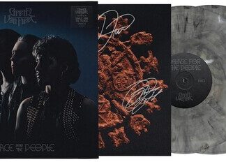 Greta Van Fleet - Palace For The People (Indie Exclusive, Signed Double-Sided Insert, Colored Vinyl, Gray, Black, White) *Pre-Order*