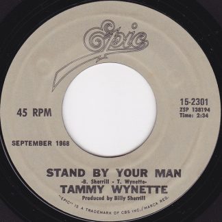 Tammy Wynette ‎– Stand By Your Man (7" Vinyl)