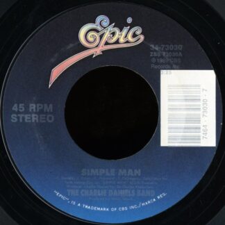 Charlie Daniels Band, The ‎– Simple Man (7")