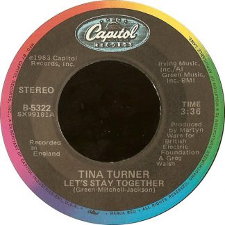 Tina Turner ‎– Let's Stay Together (7")