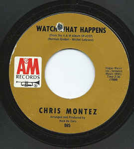 Chris Montez – Watch What Happens (7")