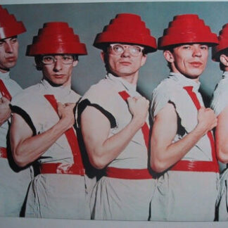 Devo | Group White/Red (Poster)
