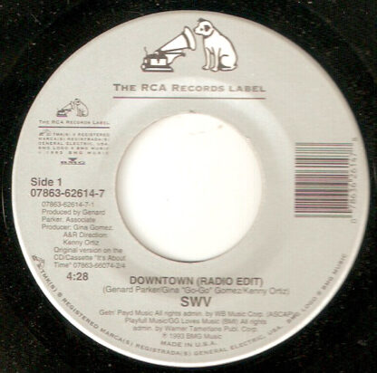 SWV – Downtown / Right Here/Human Nature (7")