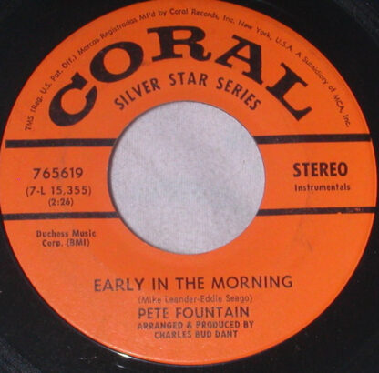 Pete Fountain – Early In The Morning / Make Your Own Kind Of Music (7")