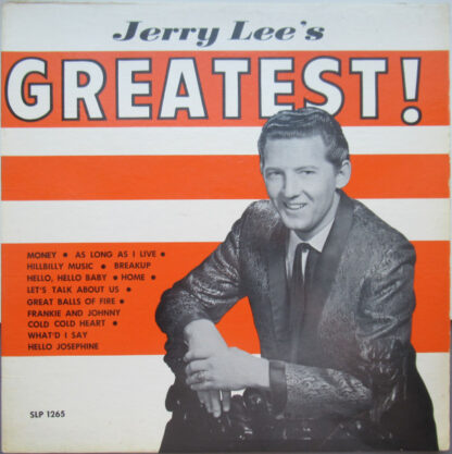 Jerry Lee Lewis ‎– Jerry Lee's Greatest! (Vinyl)