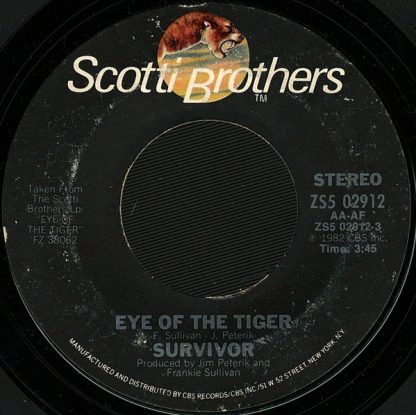 Survivor – Eye Of The Tiger/Take You On A Saturday (7")