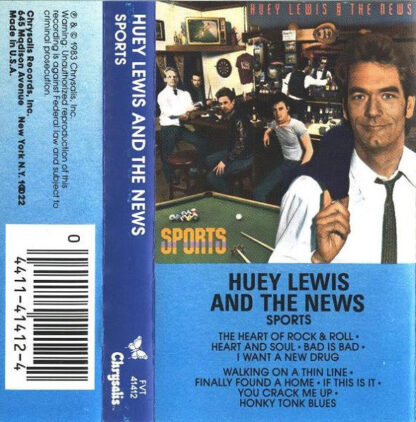 Huey Lewis And The News – Sports (Cassette)