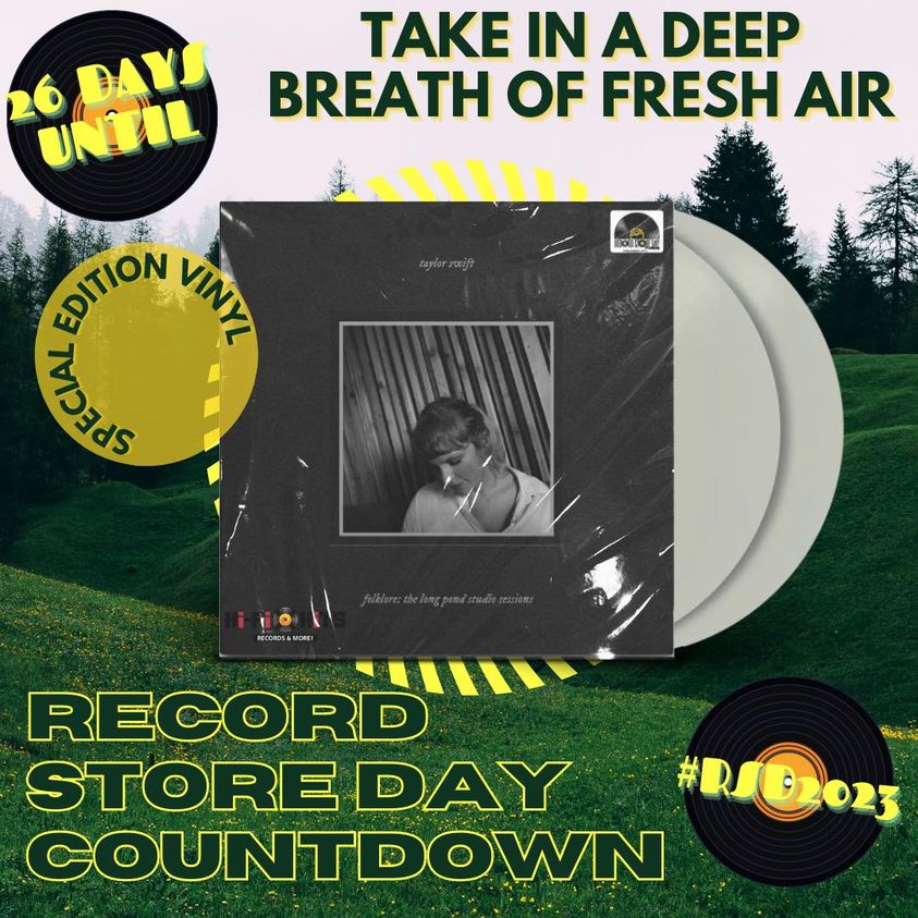 Record Store Day Countdown | 26 Days Left