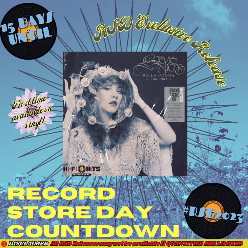 Record Store Day Countdown | 15 Days Left