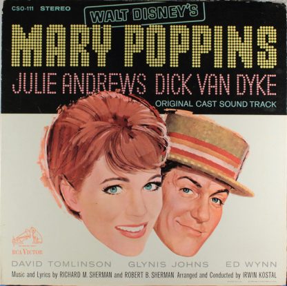 Various – Walt Disney's Mary Poppins (Original Cast Soundtrack) (Vinyl, Stereo)